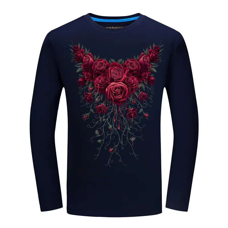 Мужская хлопковая футболка с длинным рукавом размеры до 6xl|long sleeve men|t shirt long sleevesleeve