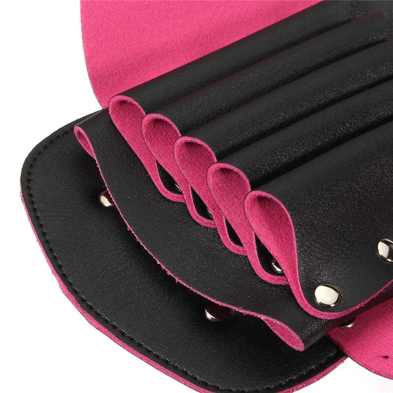 Женская сумка для волос с заклепками парикмахерских ножниц кобура