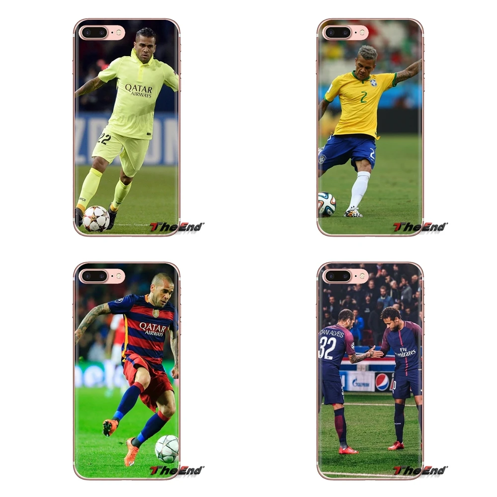 Dani Alves для Huawei G7 G8 P7 P8 P9 P10 P20 P30 Lite Mini Pro P Smart Plus 2017 2018 2019 прозрачные мягкие чехлы |