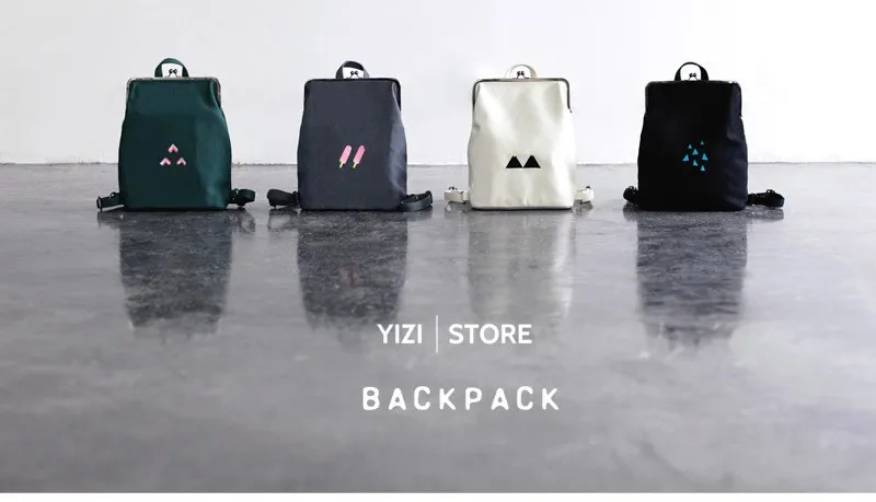 YIZISTORE свежая вышивка холст рюкзаки с металлической рамкой застежка для девочек-подростков(FUN KIK