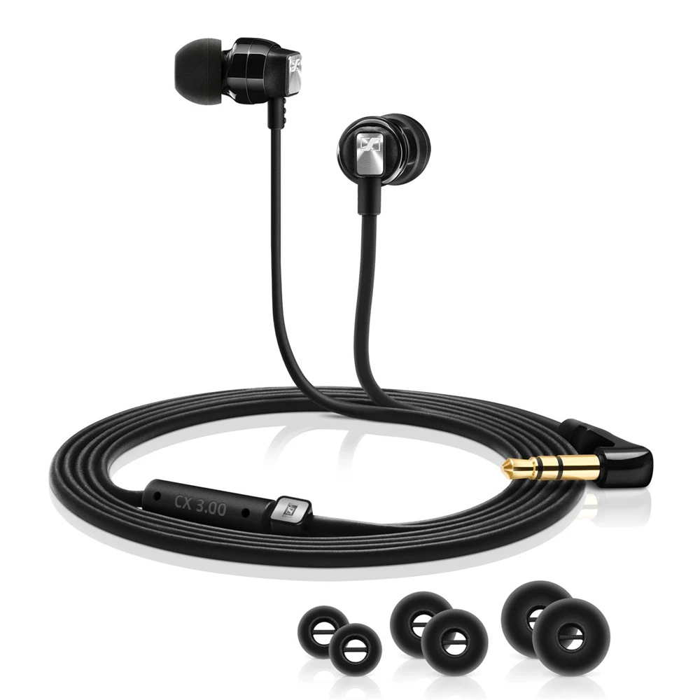 Sennheiser CX 3 00 Wried In-Ear наушники 5 мм L Гибка шумоизолирующие спутанный кабель 1 2 м 17 Гц-21