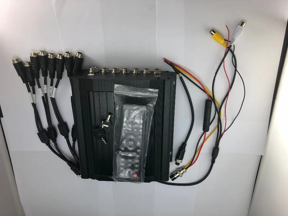 6 шт камера MDVR комплект, 8 канальный HDD 960H автомобильные наборы для видеорегистратора для автобуса