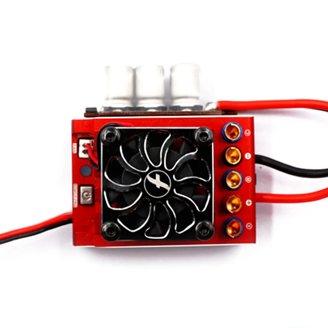 Flycolor серия Lightning автомобильный ESC 60A 80A 120A бесщеточный электронный регулятор скорости 2-3S для радиоуправляемых гоночных моделей