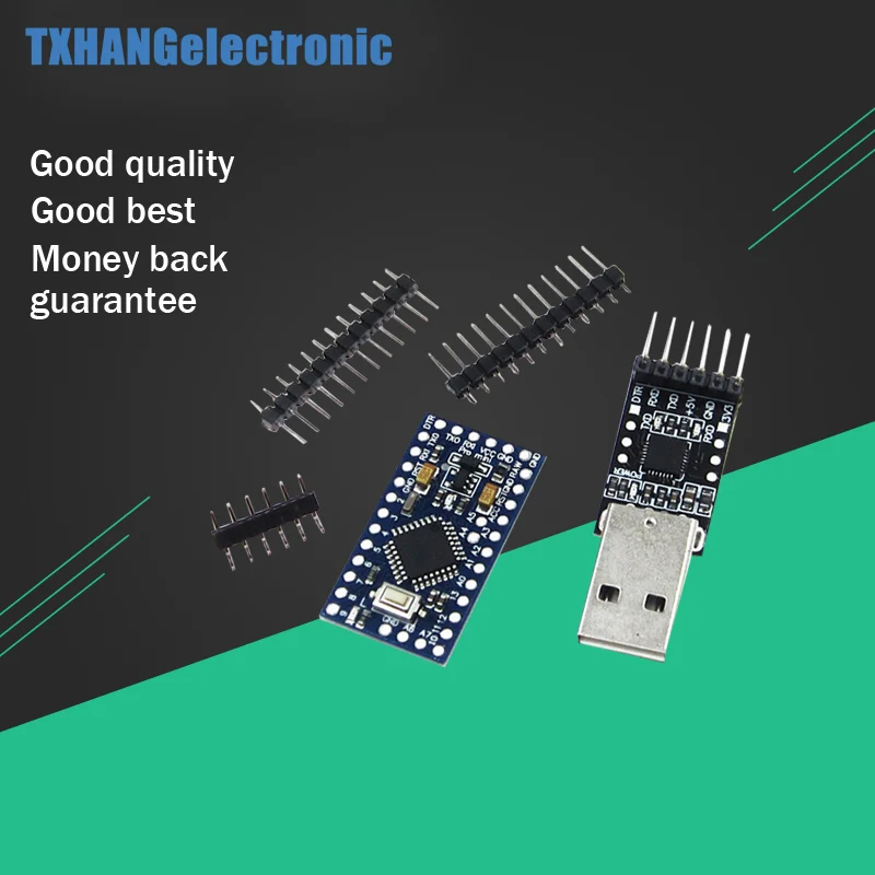Pro Mini atmega328 5V 16M для Arduino совместимый + CP2102 USB 2 0 к UART TTL модуль | Электронные