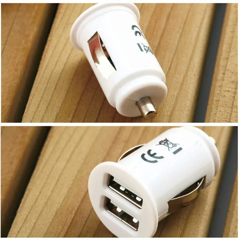 Универсальное автомобильное зарядное устройство SEEYULE с двумя USB-портами 1 шт.