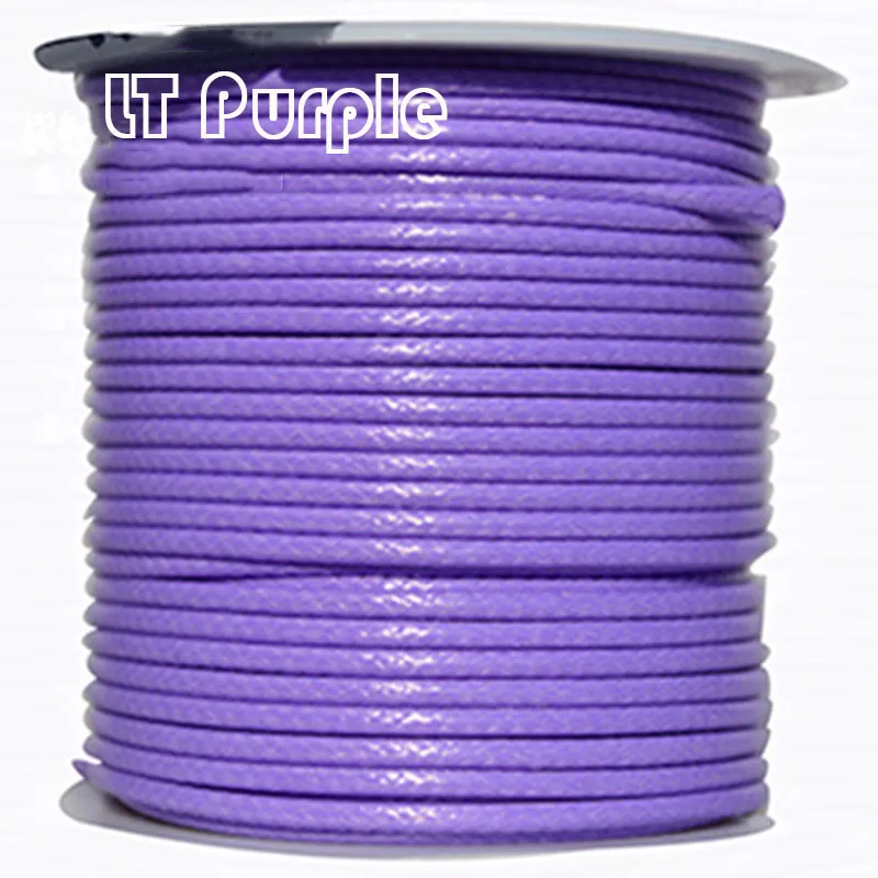 Восковый шнур из полиэстера и лаванды 1 мм 200 ярдов/рулон|rope thread|diy jewelry accessoriesjewelry