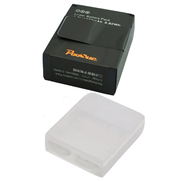 Hero gopro батарея 3,7 V+ USB двойное зарядное устройство для gopro hero 3 Батарея AHDBT 302 go pro 3 батарея для gopro hero 3 черный - Цвет: 1pcs battery