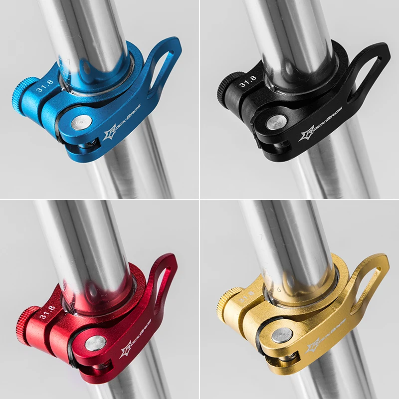 ROCKBROS подседельный Алюминий Сверхлегкий Quick Release дорожный велосипед 4 цвета MTB