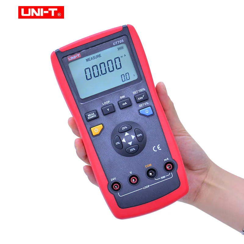 UNI T UT705 ручной однофункциональный циклический калибровщик постоянного