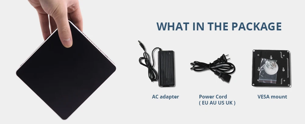 I3 8130U i5 8250U i7 8550U Мини ПК Intel Core NUC Windows 10 DDR4 4 K 300 м Wi-Fi Gigabit Ethernet HDMI VGA 8xusb компактный HTPC