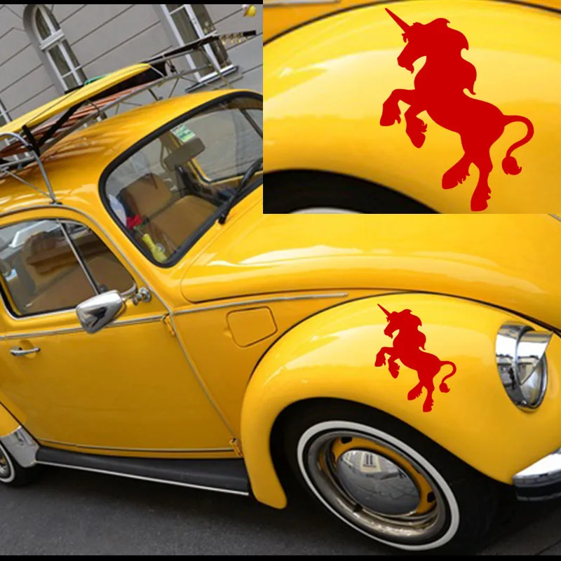 15 см х 10 Единорог Сказка Земли Стикер Автомобиля Для Грузовиков Окно Бампер Авто