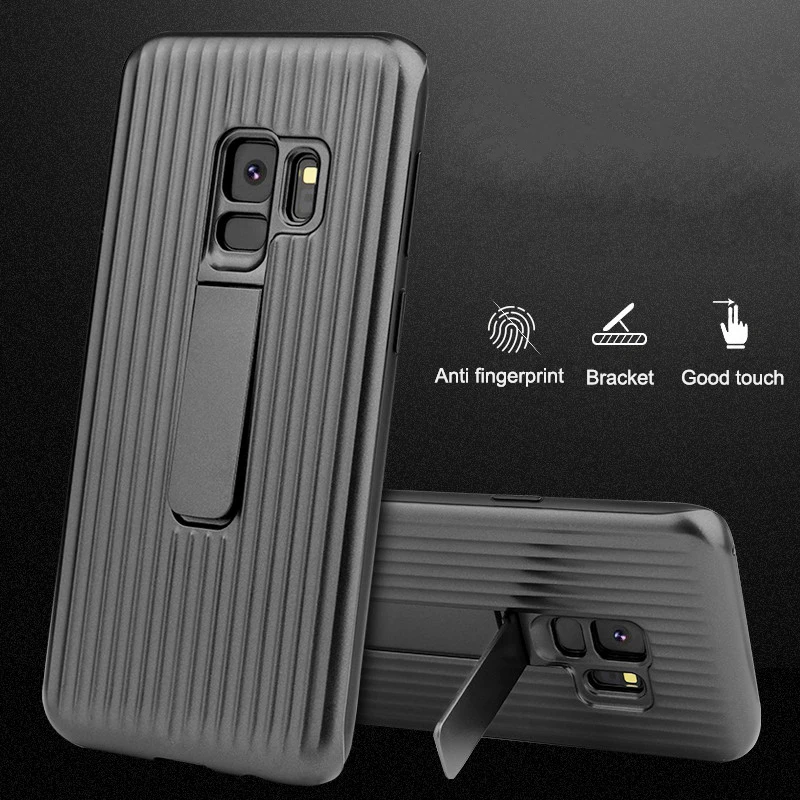 Car Magnetic Ring Stand Case for Samsung Galaxy S9 S8 Plus S7 Edge Back Cover Note 8 A5 A7 A8 2018 Phone Bags |