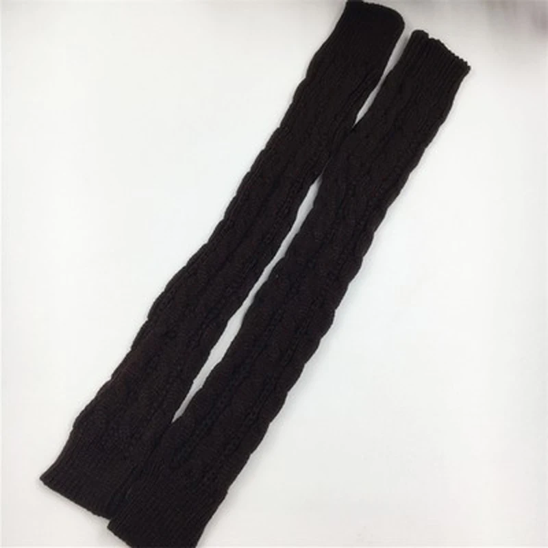 Женские гетры для велоспорта и пеших прогулок вязаные шерстяные варежки 50 см |