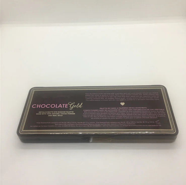 Free shipping Eye Makeup CHOCOLATE GOLD Highlights shadow Palette 16 Color Eyeshadow |