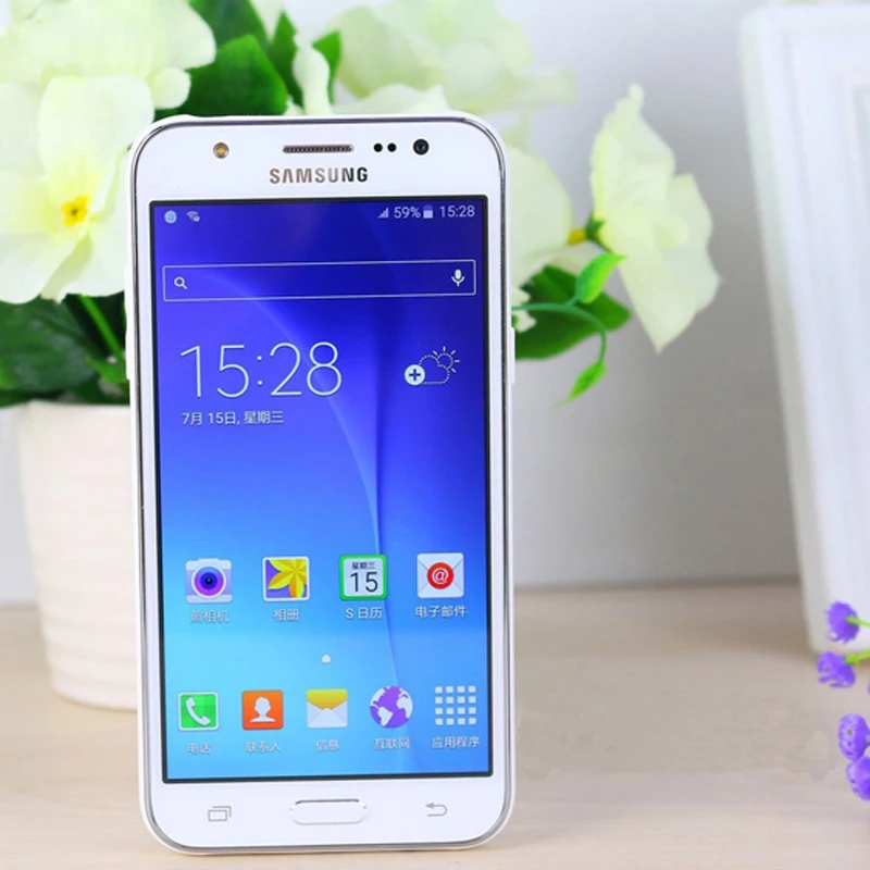 Оригинальный сотовый телефон Samsung Galaxy J5 J500F разблокированный экран 5 0 дюйма