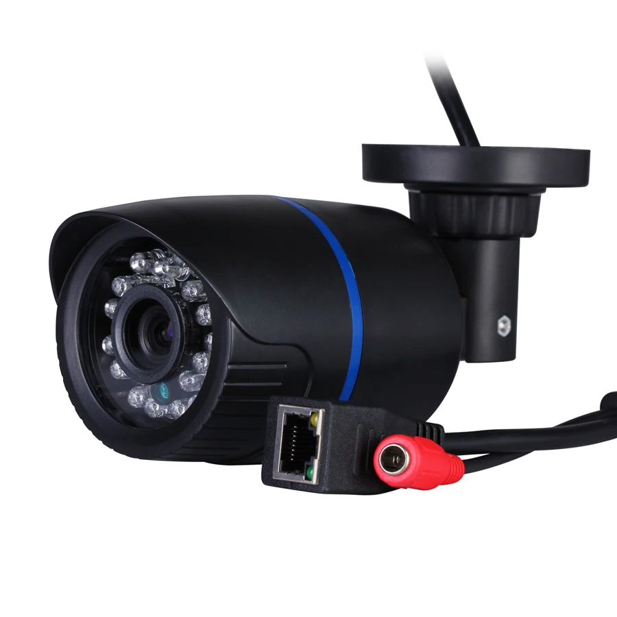 HI3518E 1280*720P 1.0MP ONVIF 2 0 Водонепроницаемая мини цилиндрическая ip камера ИК ночного