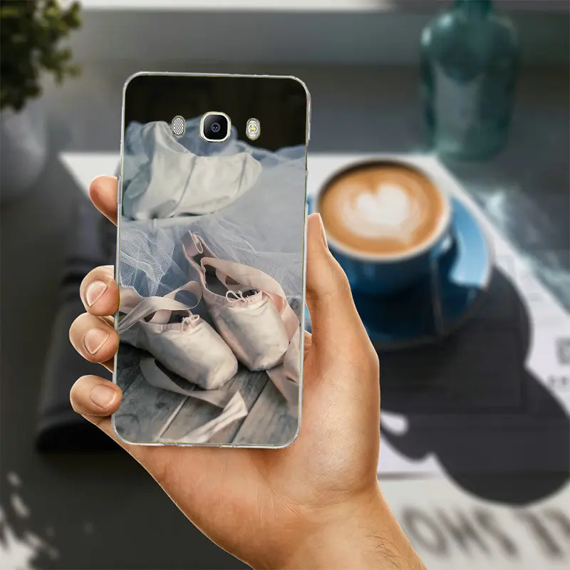 Чехол для телефона samsung Galaxy Note 2 3 4 5 8 S2 S3 S4 S5 мини S6 S7 S8 S9 Edge Plus балетки Танцы на