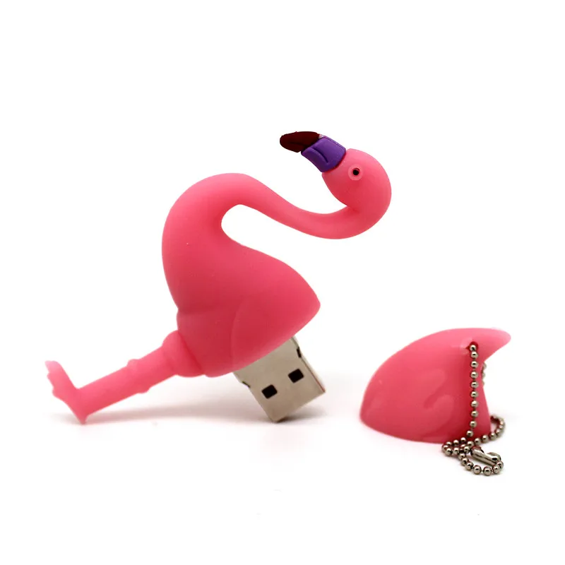 Мультяшный розовый пантера милый флеш-накопитель Фламинго USB 4 ГБ 8 16 32 64 u-диск