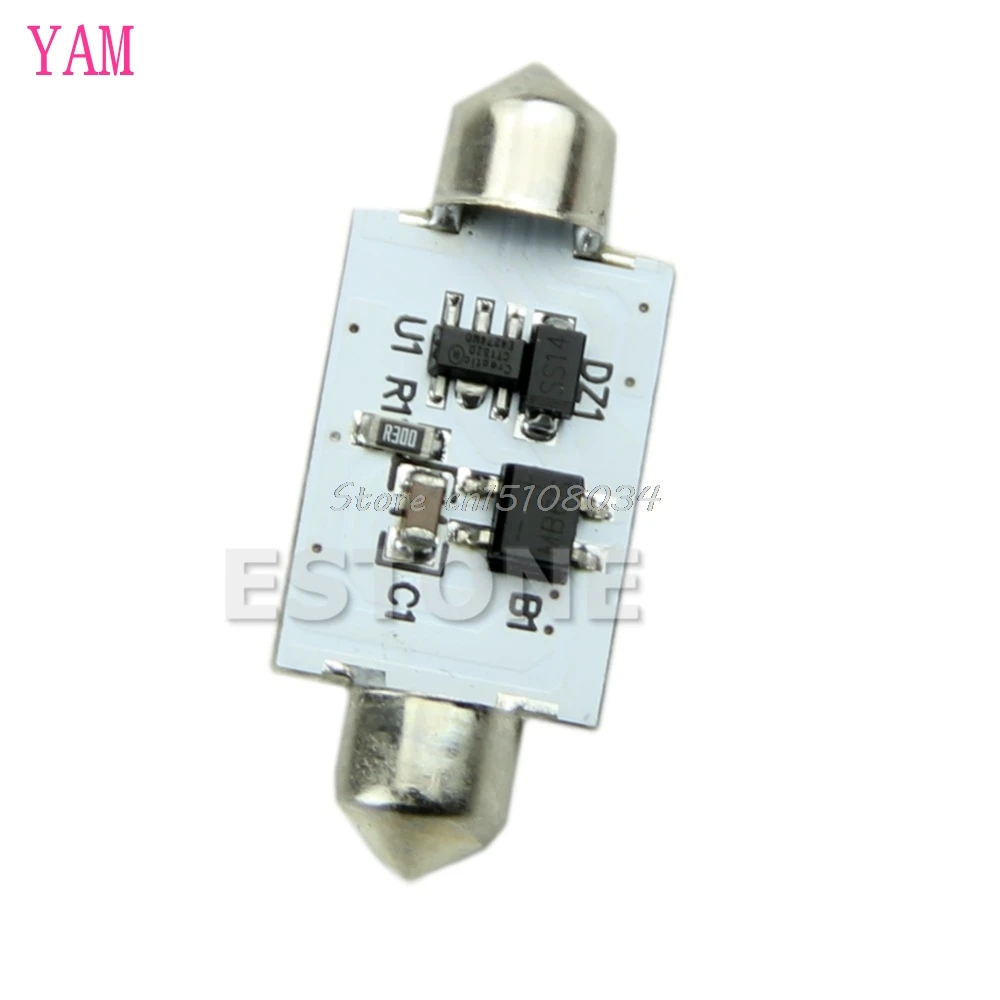 

1PC 42mm 3014 48 SMD LED Car Interior Festoon Dome White Light Bulbs Lamp Oct Whosale&DropShip