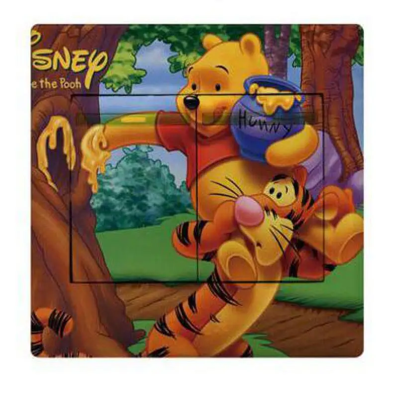 1 шт. новая семья декоративные стикеры на настенный выключатель мод мультфильм