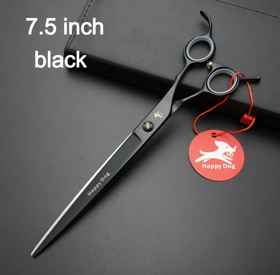 7.5 in. black 7," /8" профессиональные ножницы для ухода за собаками, ножницы для резки/ножницы JP440C - Цвет: 7.5 in. black