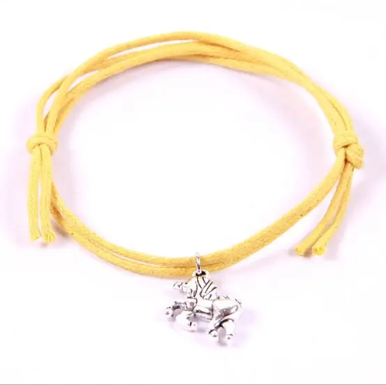 1 шт. бесконечно ручная работа браслет браслеты с изображением единорога