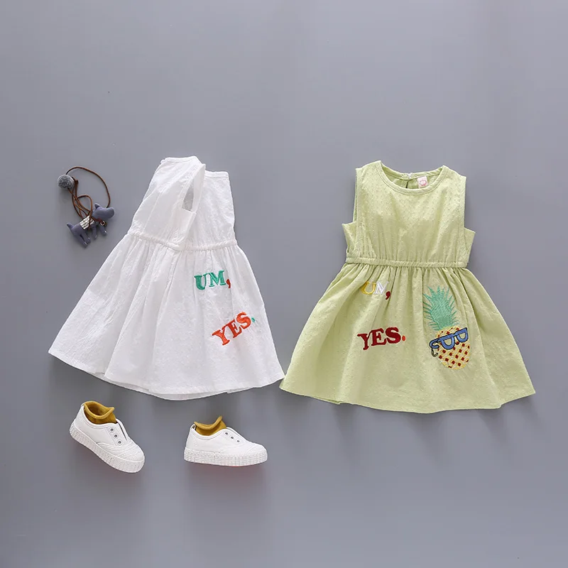 От 0 до 2 лет Новое поступление 2017 года Летняя майка Обувь для девочек платье