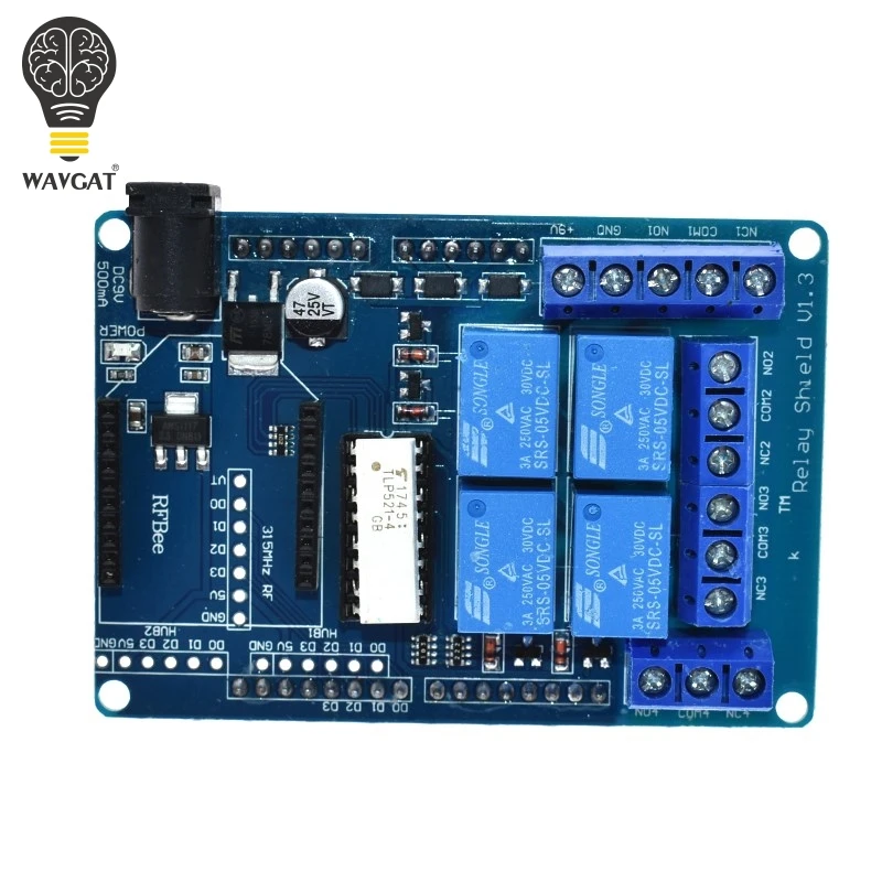 3а 240В 4-канальный беспроводной релейный модуль оптоизолятор Xbee Bluetooth Bee Релейный