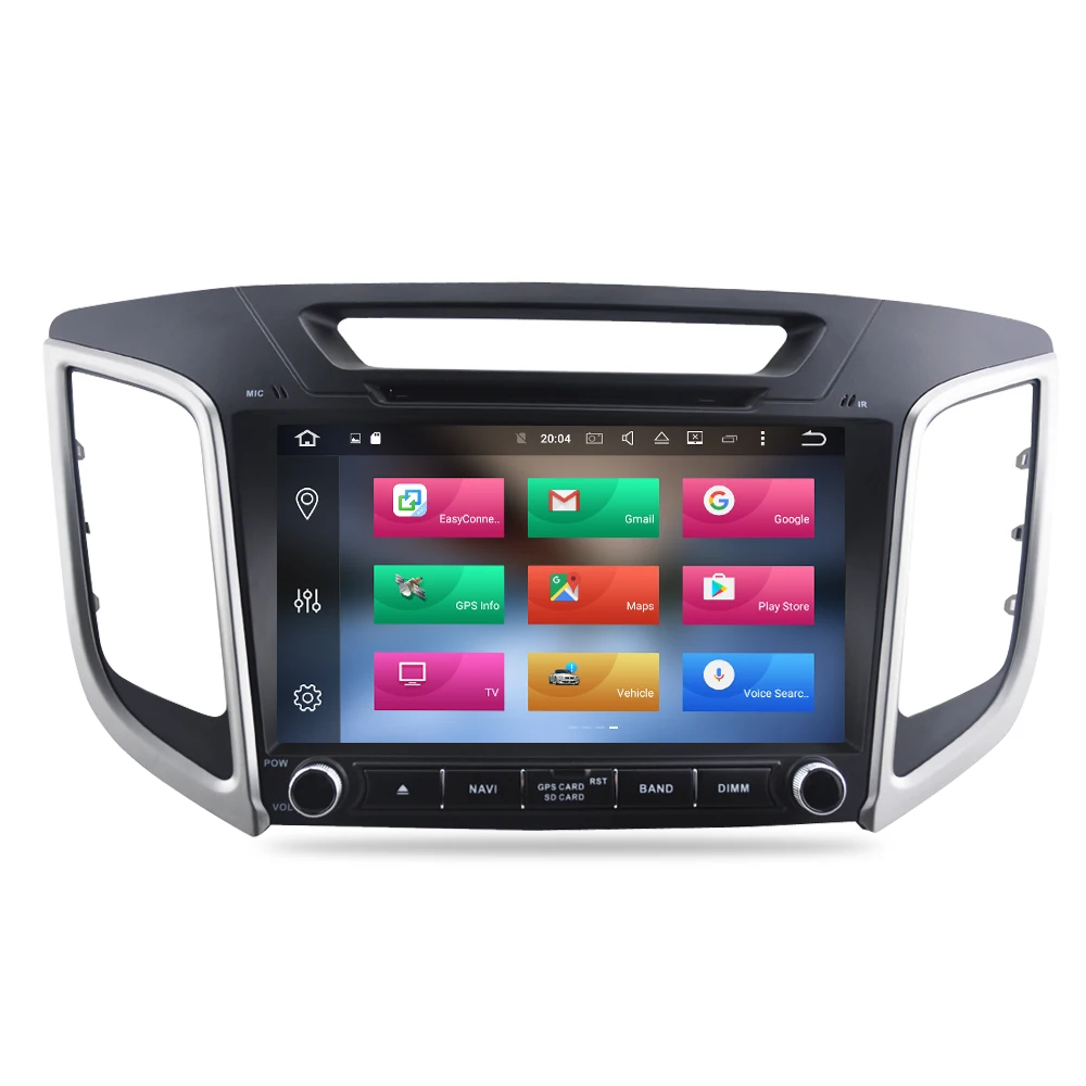 9 &quotips экран Android 0 автомобильный dvd плеер для hyundai ix25 Creta 2014 2018 стерео 2 Din видео gps