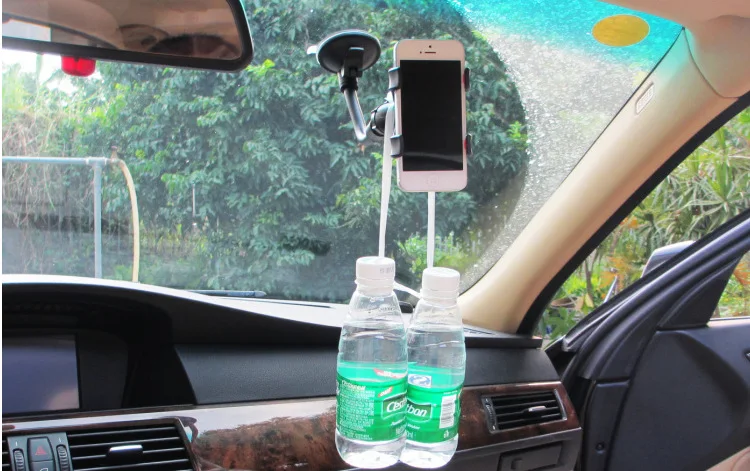 Biety Car Mini Mobile Phone Holder 360 Degrees Rotary Navigation Clip ABS Black Accessories | Автомобили и мотоциклы