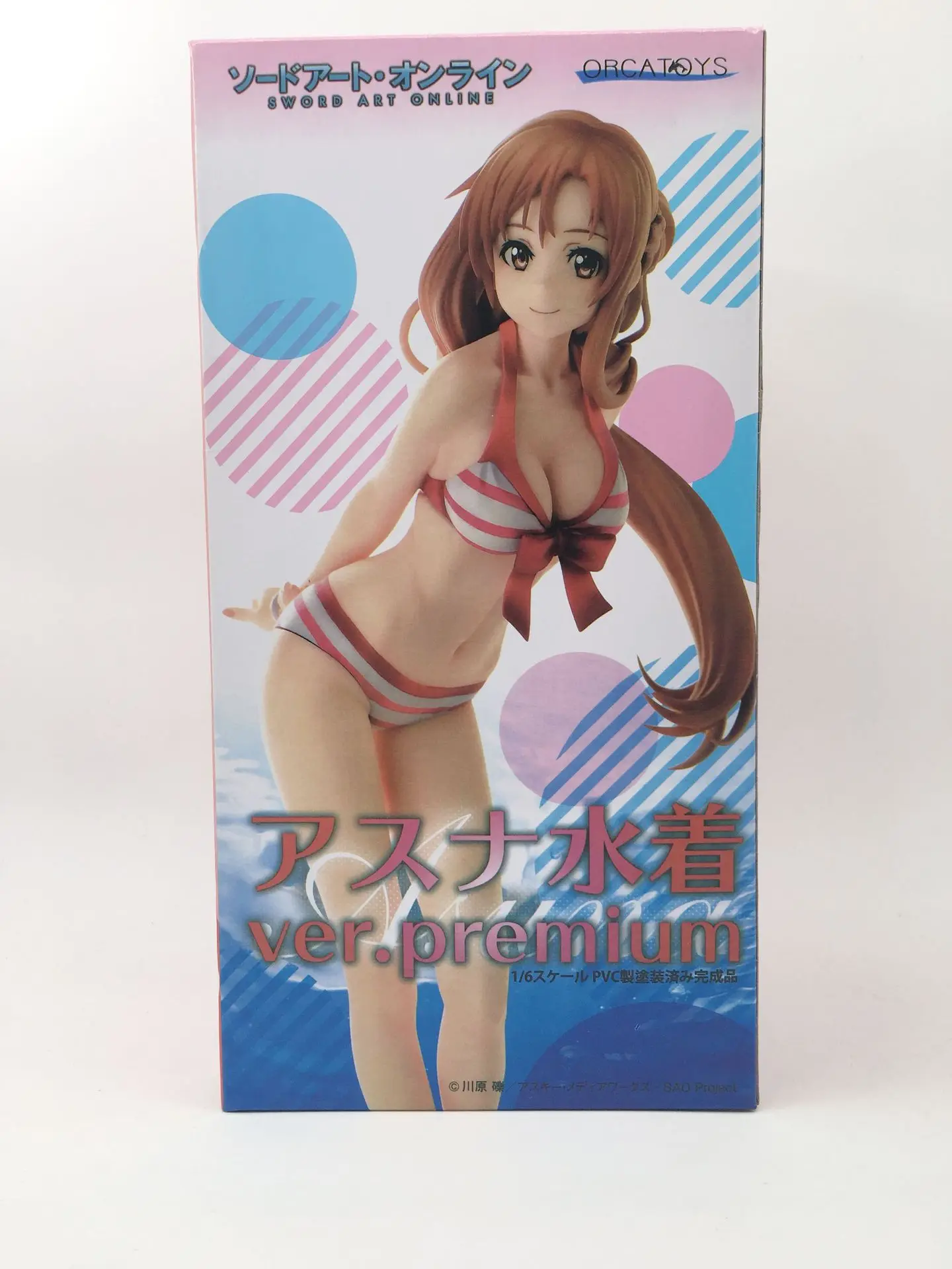 Аниме экшн фигурка меча 25 см искусство онлайн Yuuki Asuna Premium Ver SAO масштаб 1/6