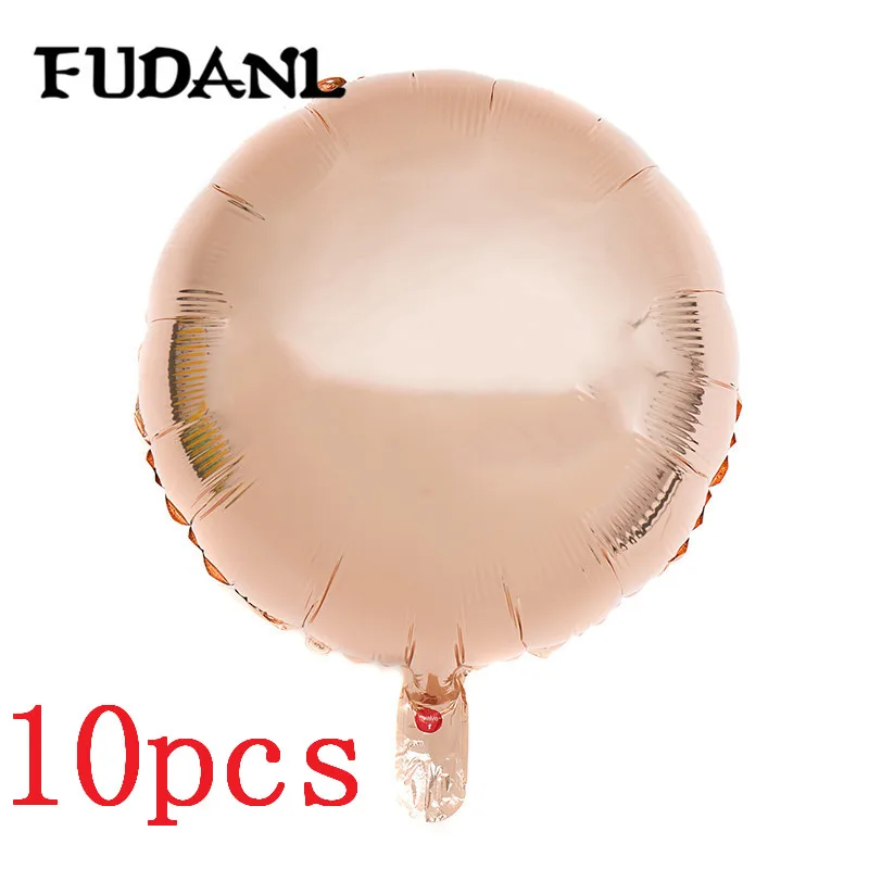 18inch 12 дюймов розовое золото конфетти воздушные шары 18 21 30 40 50 юбилей шарик для дня рождения вечерние украшения для взрослых Свадебный декор - Цвет: 18inch
