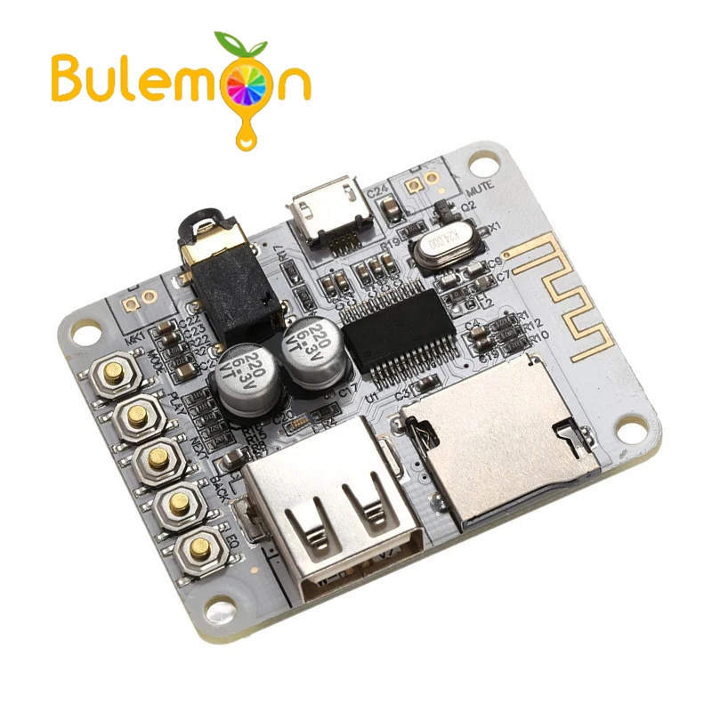 MP3 Bluetooth плата аудиоресивера декодирование воспроизведение USB TF карта Preamp выход 5
