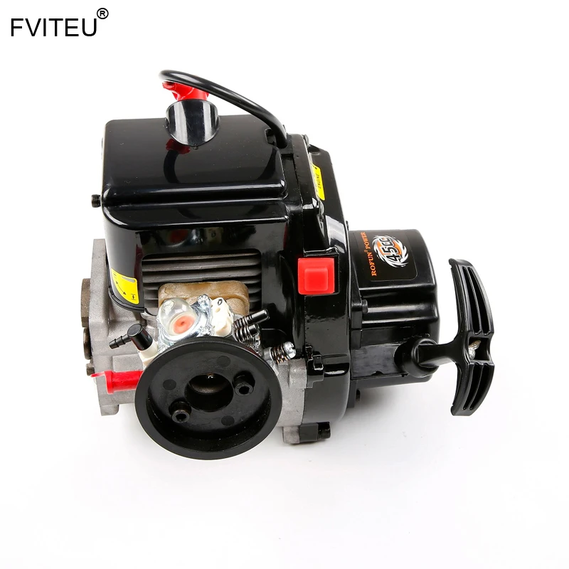 FVITEU 45CC 4 болта двигателя с Walbro1107 carb и NGK свечи зажигания для 1/5 HPI ROVAN KING двигатель BAJA