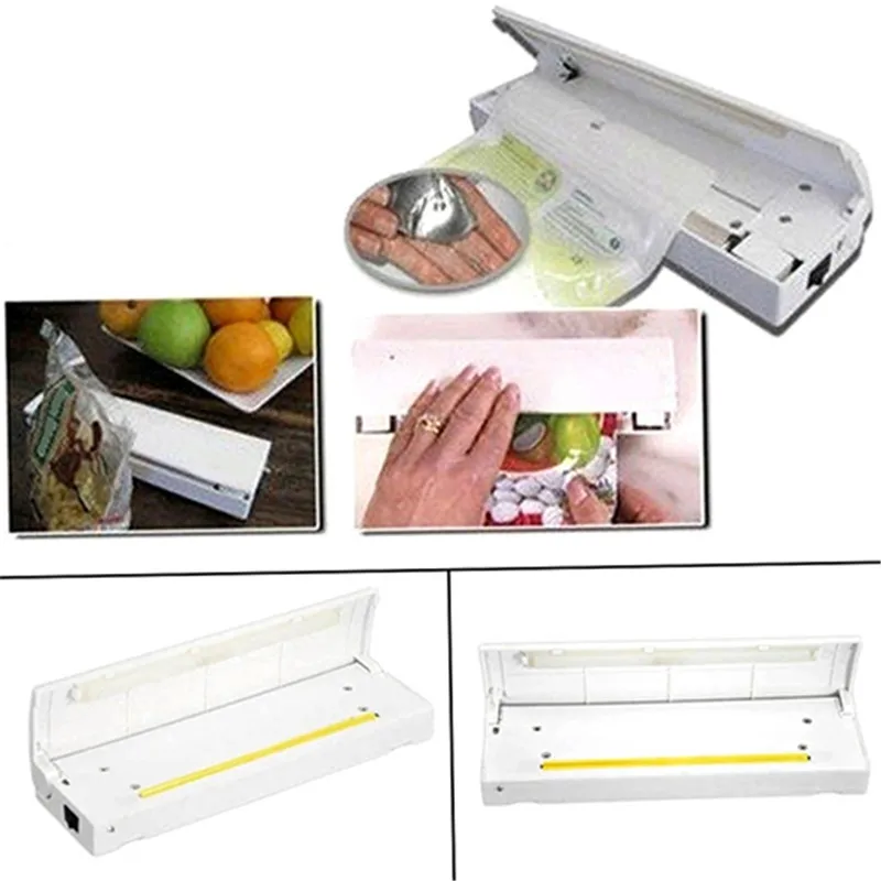 Мини машина для запечатывания тепла импульсный упаковщик комплект упаковки