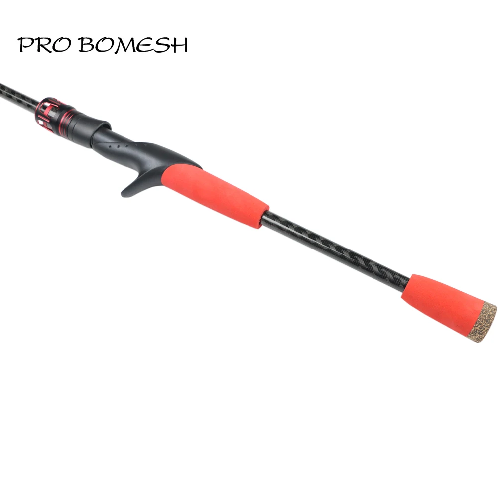 Pro Bomesh 1 комплект алюминиевая гайка с замком + 3K карбоновая трубка спиннинг литье
