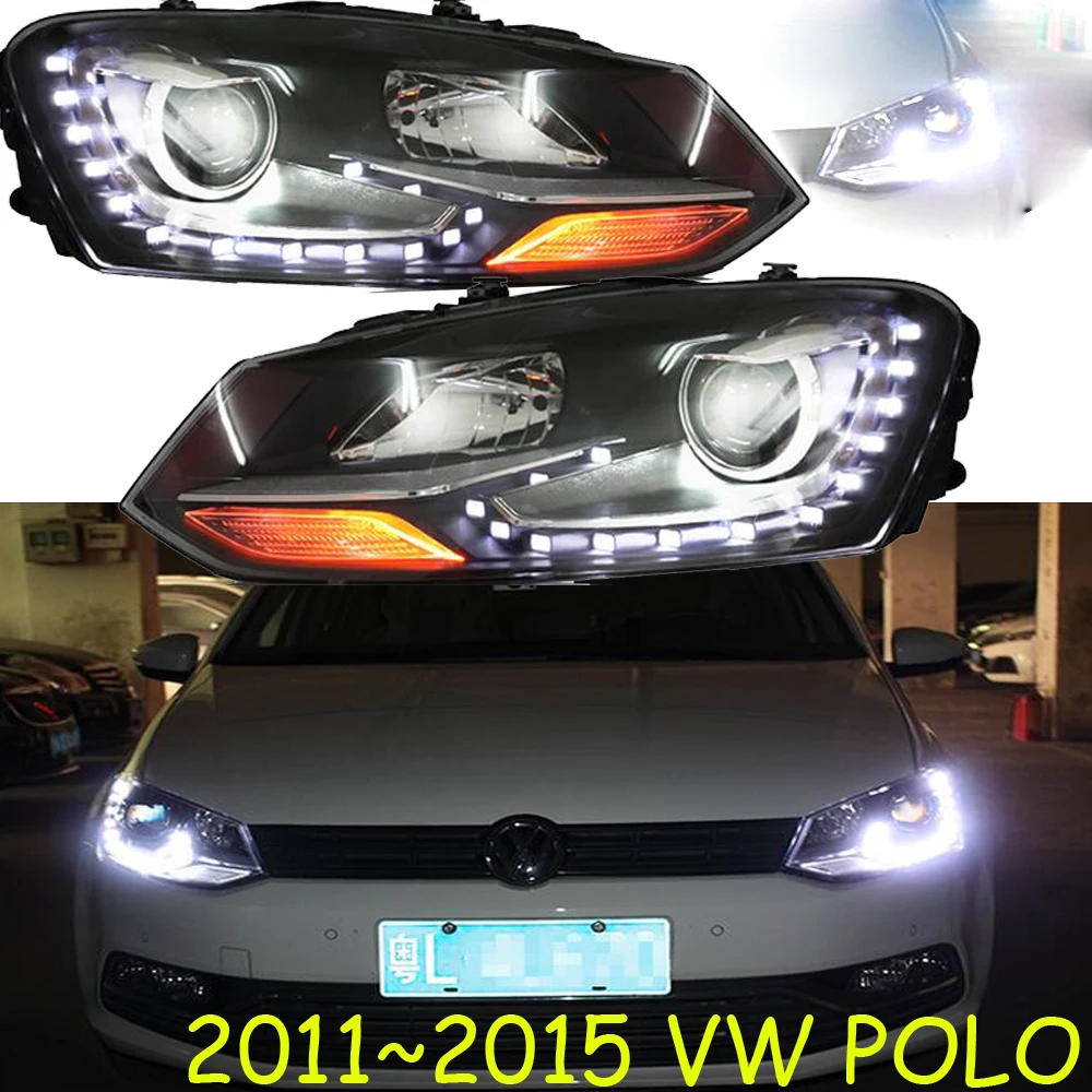 HID, 2011~, автомобильный Стайлинг для POLO фар, sharan, Golf6, routan, saviro, polo, passat, magotan, POLO Головной фонарь