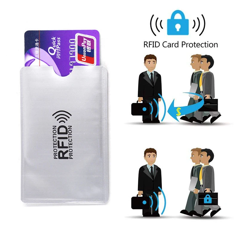 20 + 3 шт./набор RFID блокирующие рукава защита от кражи rfid карта идентификация