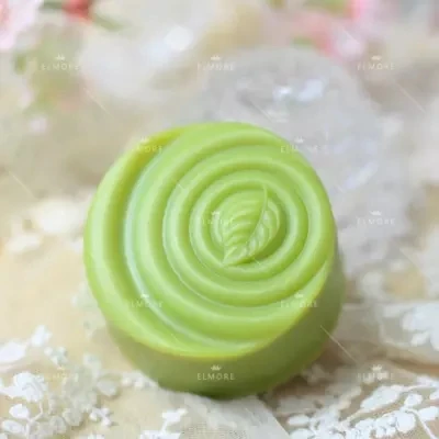 Square and Round Wave Soap Mold Silicone Molds Handmade Leaf Hand Made Leaves Mould Foe Making Silica Gel PRZY No.l001 | Дом и сад