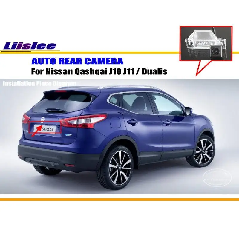 Liislee Автомобильная камера для Nissan Qashqai J10 J11/Dualis/камера заднего вида/HD CCD RCA NTST PAL