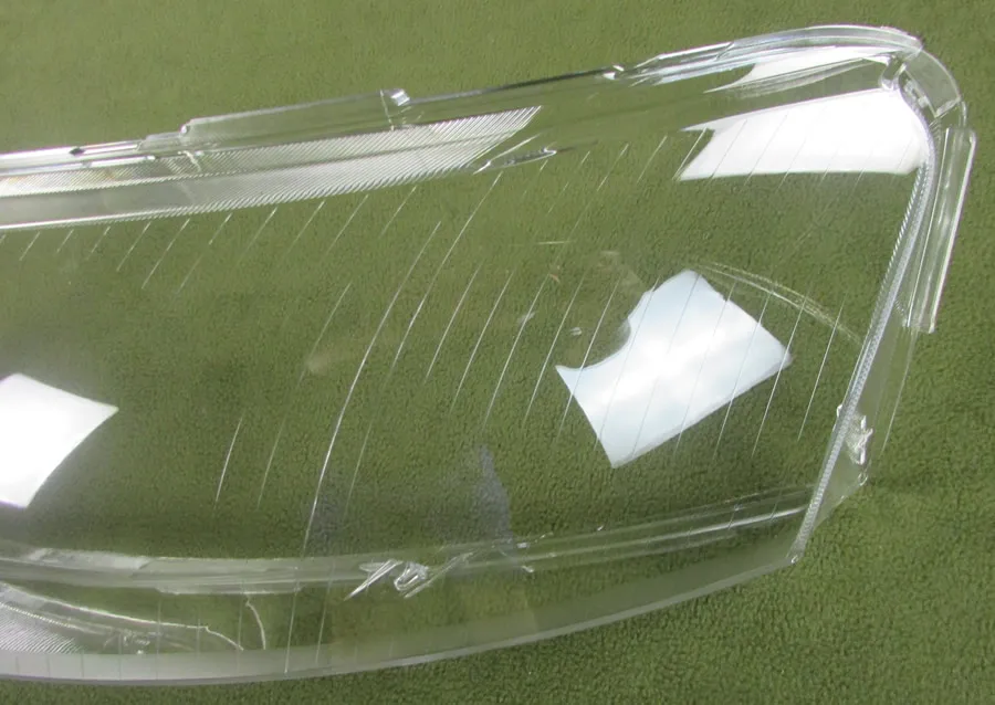 2 шт фары пластиковая оболочка абажур крышка стекло объектив для 06 11 Audi A6 A6L C6|lens