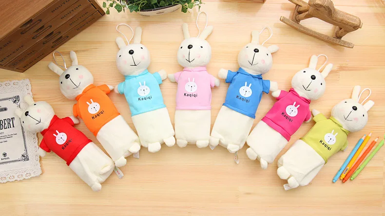 Kawaii estojo Эсколар пенал кролик КАЛЕМ kutusu животного Trousse школьников stylo estuches Para lapices estuches школы