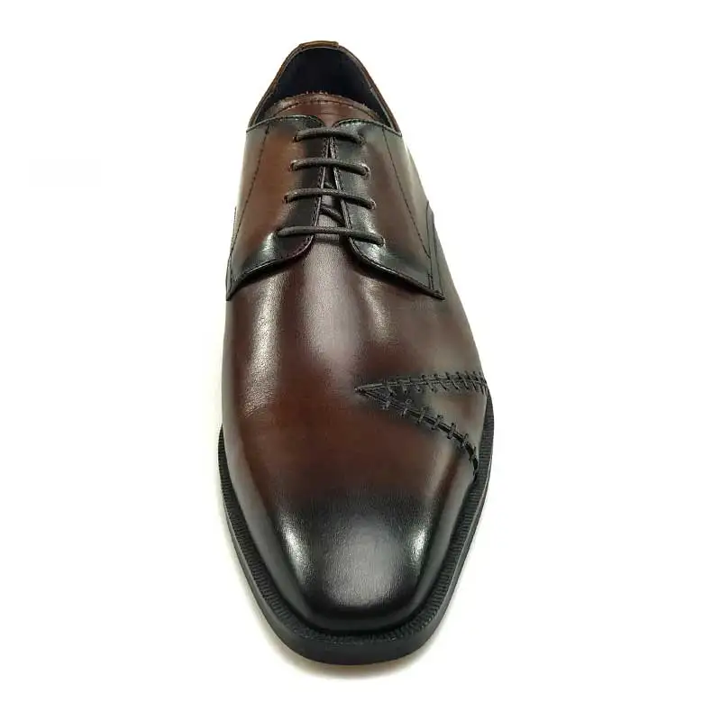 GRIMENTIN/деловая Мужская обувь в деловом стиле из натуральной кожи трендовый дизайн