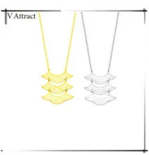 V привлечь animali Jewelry Нержавеющая сталь милые бабочки Ожерелья для мужчин кулон цвета: золотистый, Серебристый цепи ожерелье Chocker для Для женщин