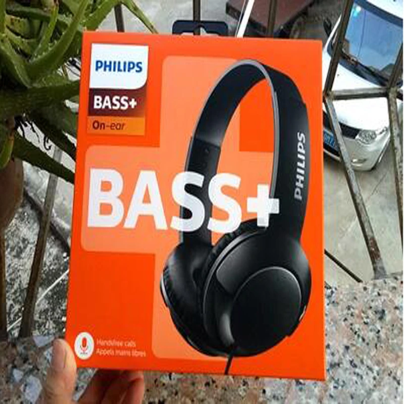 Philips SHL3075 гарнитура профессиональные басы Наушники с проводом управления шум ремень для Galaxy 8 официальный