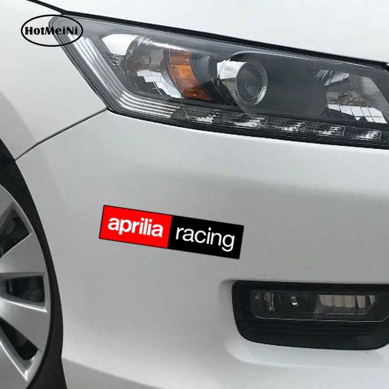 Автомобильный стикер HotMeiNi Aprilia спонсор Autocollants Авто Мото виниловый s Racing Rally Voiture 15