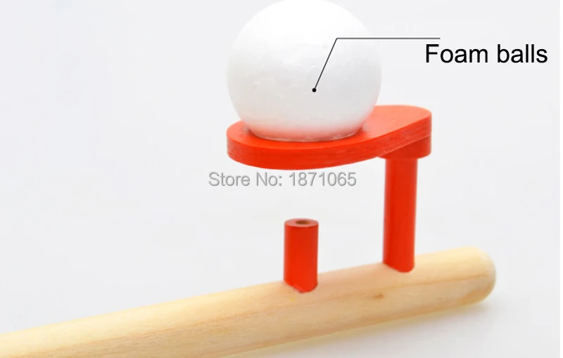 1 шт. Веселая спортивная игрушка деревянные хобби уличный Шар из пенопласта