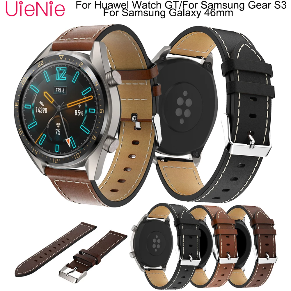 Деловой ремешок для наручных часов Samsung Gear S3/Galaxy 46 мм Frontier/classic аксессуары смарт