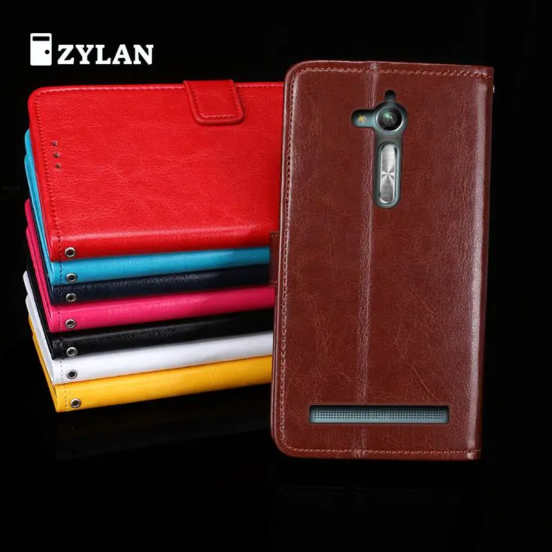 Чехол для zylan Asus Zenfone Go ZB500KL чехол с откидной крышкой кожаный телефона/w