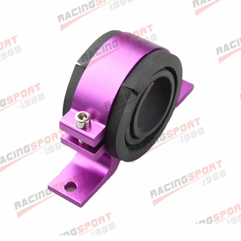 Fuel Pump Bracket Clamp Cradle Anodised Single Billet With 2 Inserts | Engine